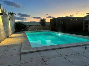 Villa climatisée 110m2 avec piscine